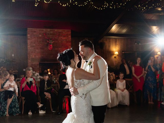 Ashley and Tiffany's Wedding in Silchester, Hampshire 418