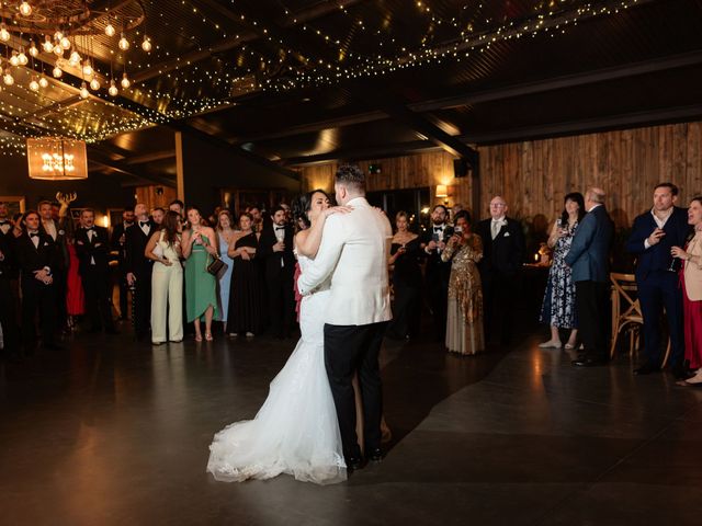 Ashley and Tiffany's Wedding in Silchester, Hampshire 425