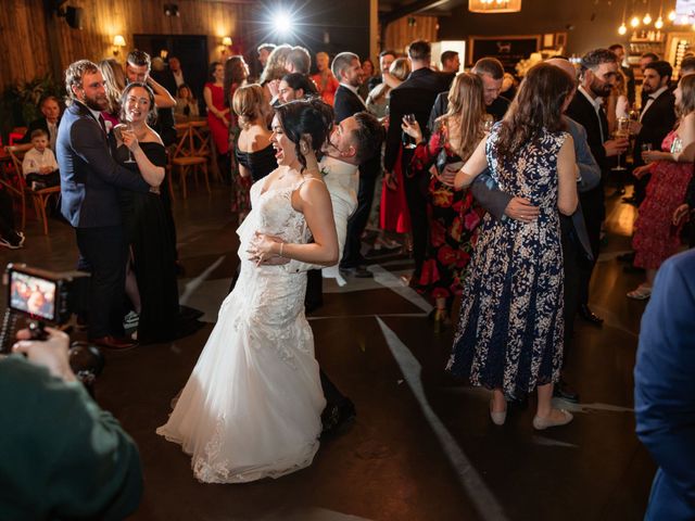 Ashley and Tiffany's Wedding in Silchester, Hampshire 438