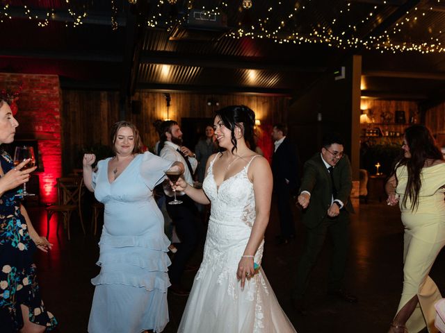 Ashley and Tiffany's Wedding in Silchester, Hampshire 489