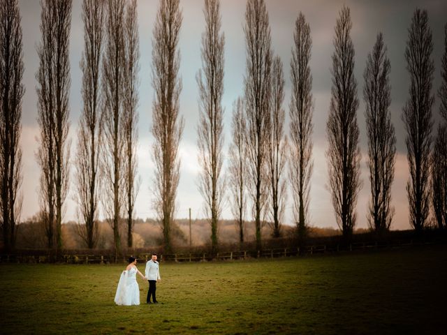 Ashley and Tiffany's Wedding in Silchester, Hampshire 498