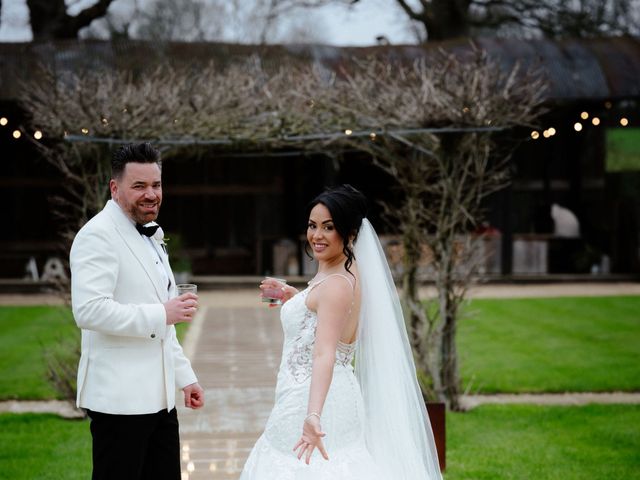 Ashley and Tiffany's Wedding in Silchester, Hampshire 502