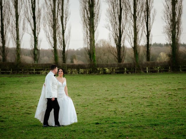 Ashley and Tiffany's Wedding in Silchester, Hampshire 518