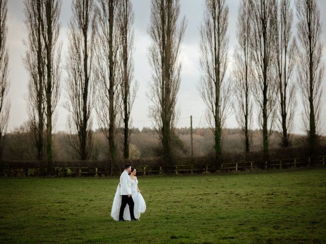 Ashley and Tiffany's Wedding in Silchester, Hampshire 520