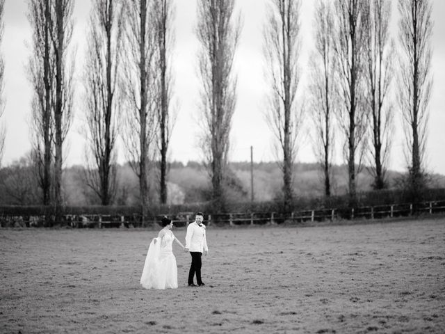 Ashley and Tiffany's Wedding in Silchester, Hampshire 523