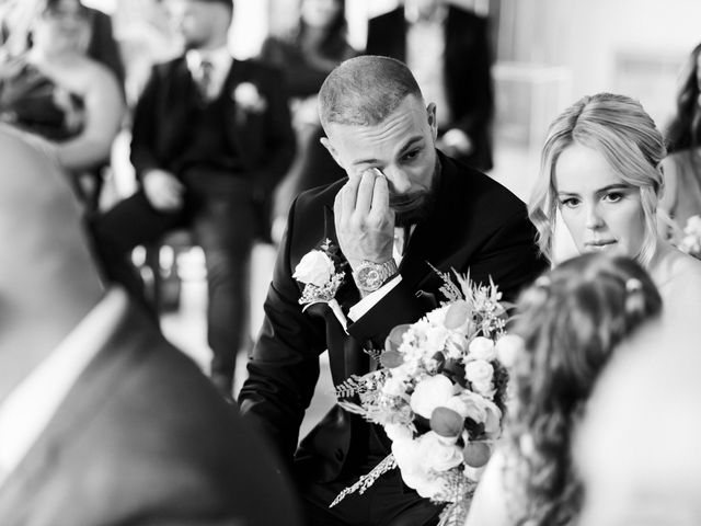 Kyle and Chloe's Wedding in Bridgnorth , Shropshire 14