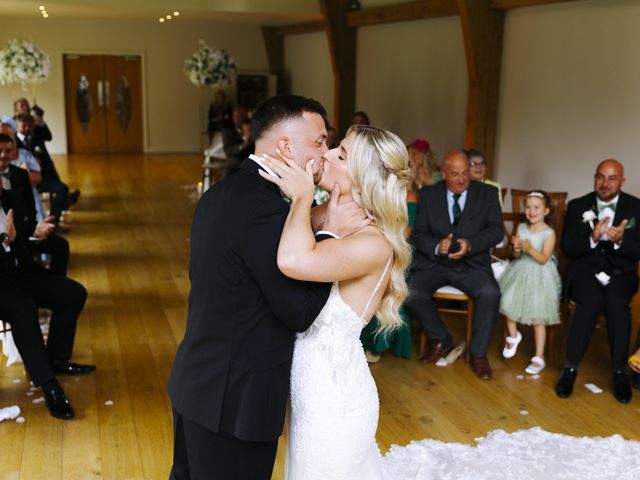 Kyle and Chloe's Wedding in Bridgnorth , Shropshire 15