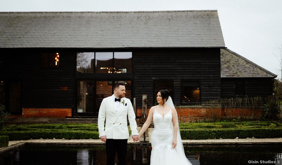 Ashley and Tiffany's Wedding in Silchester, Hampshire