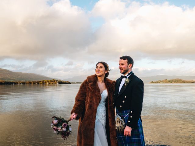 Jonathan and Christine's Wedding in Helensburgh, Central &amp; Glasgow 43