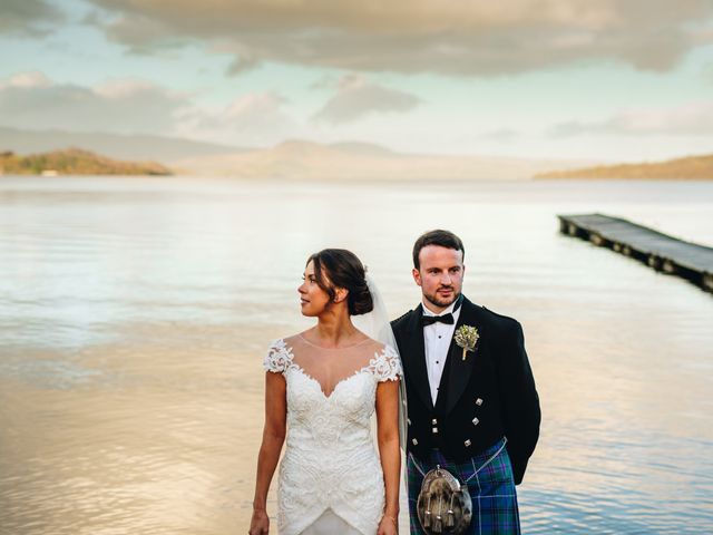 Jonathan and Christine's Wedding in Helensburgh, Central &amp; Glasgow 49