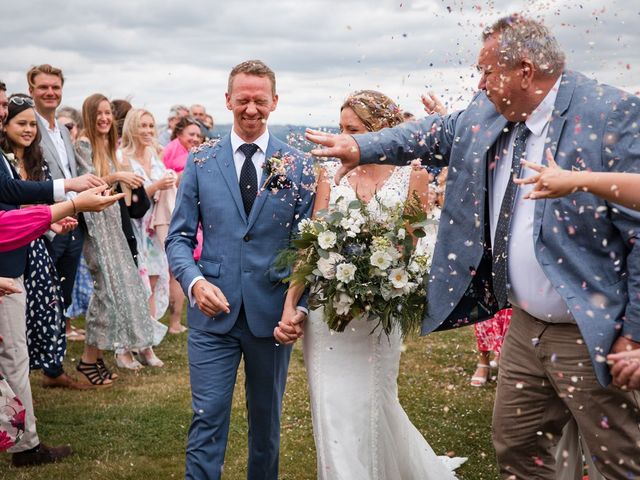 Pierre and Imogen&apos;s Wedding in Pewsey, Wiltshire 16