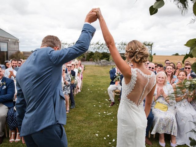 Pierre and Imogen&apos;s Wedding in Pewsey, Wiltshire 45