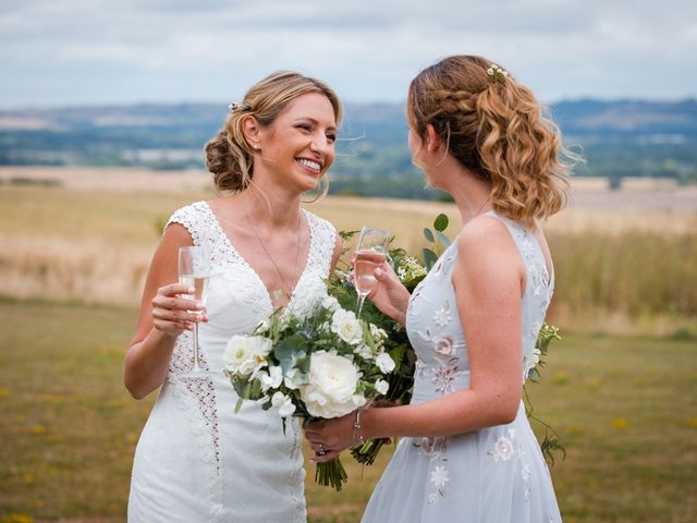 Pierre and Imogen&apos;s Wedding in Pewsey, Wiltshire 57