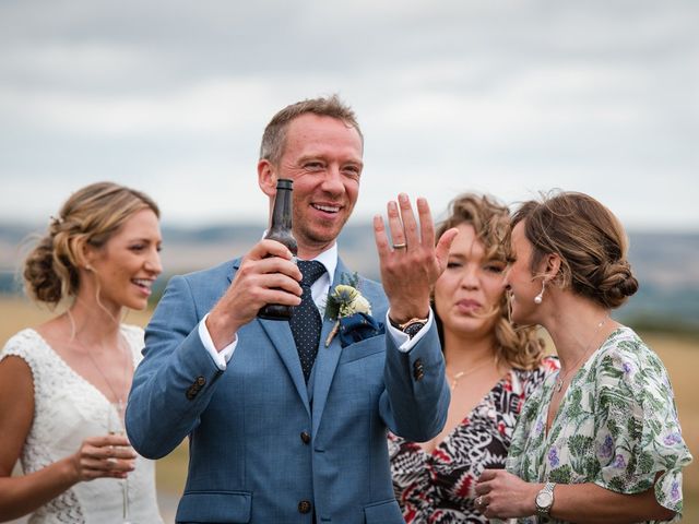 Pierre and Imogen&apos;s Wedding in Pewsey, Wiltshire 58