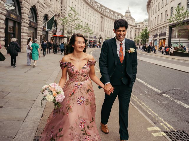 Natasha and Ammar&apos;s Wedding in Central London, South West London 12