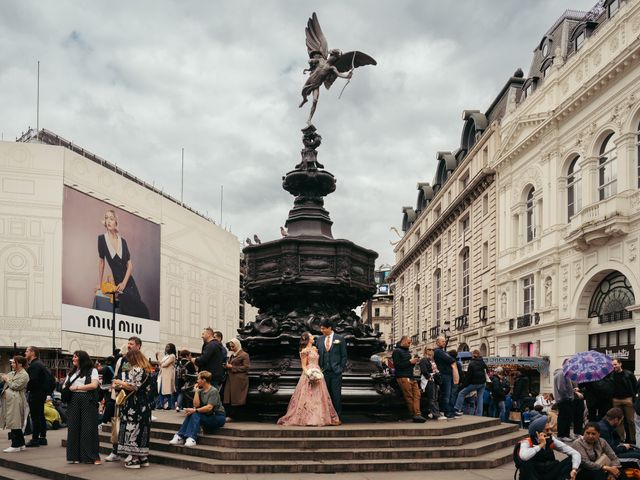 Natasha and Ammar&apos;s Wedding in Central London, South West London 15