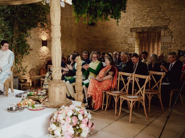 Shreena and Ned&apos;s Wedding in Cirencester, Gloucestershire 22