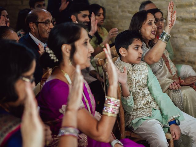 Shreena and Ned&apos;s Wedding in Cirencester, Gloucestershire 41