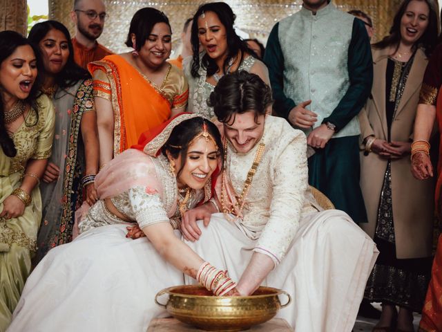 Shreena and Ned&apos;s Wedding in Cirencester, Gloucestershire 57