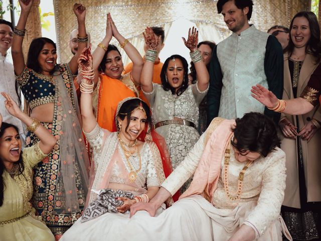 Shreena and Ned&apos;s Wedding in Cirencester, Gloucestershire 59