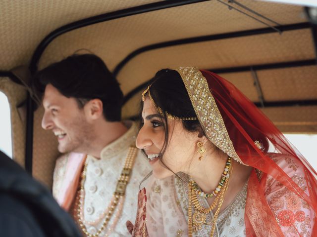 Shreena and Ned&apos;s Wedding in Cirencester, Gloucestershire 61