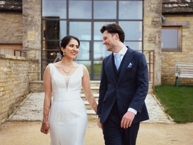 Shreena and Ned&apos;s Wedding in Cirencester, Gloucestershire 84