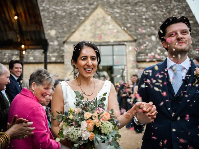 Shreena and Ned&apos;s Wedding in Cirencester, Gloucestershire 95