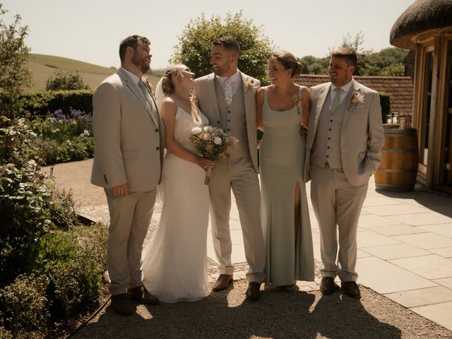 Gareth and Coral's Wedding in South Devon, Devon 19