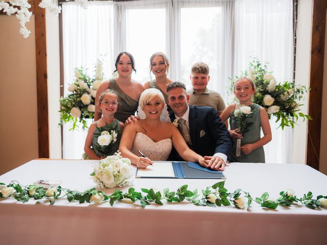 Faye and Craig's Wedding in Buckingham, Buckinghamshire 23