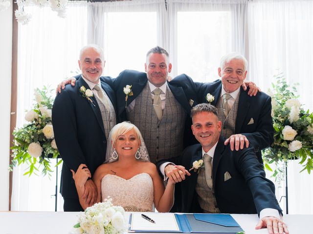 Faye and Craig's Wedding in Buckingham, Buckinghamshire 24