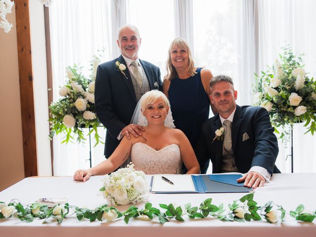 Faye and Craig's Wedding in Buckingham, Buckinghamshire 25