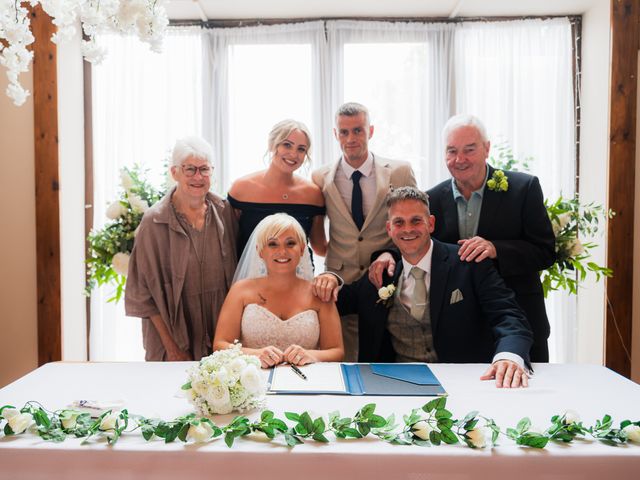 Faye and Craig's Wedding in Buckingham, Buckinghamshire 26