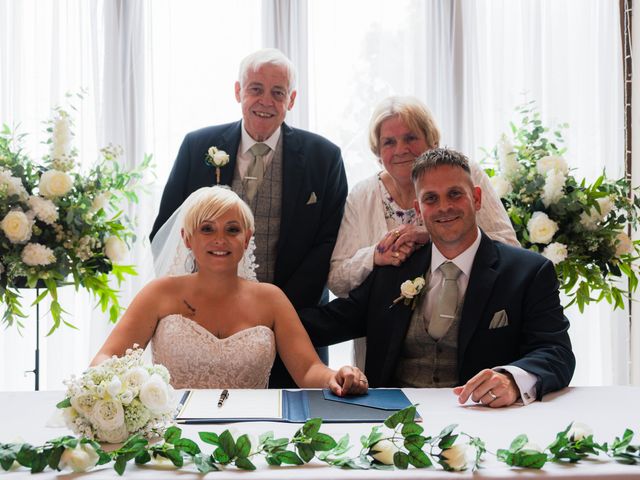 Faye and Craig's Wedding in Buckingham, Buckinghamshire 27