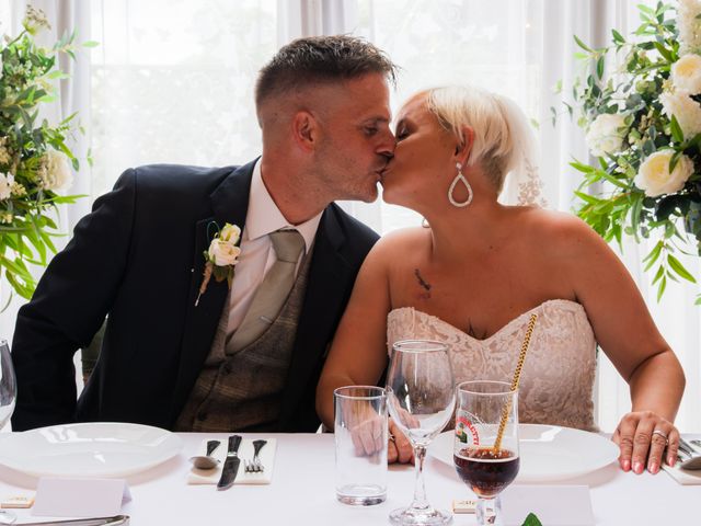 Faye and Craig's Wedding in Buckingham, Buckinghamshire 38