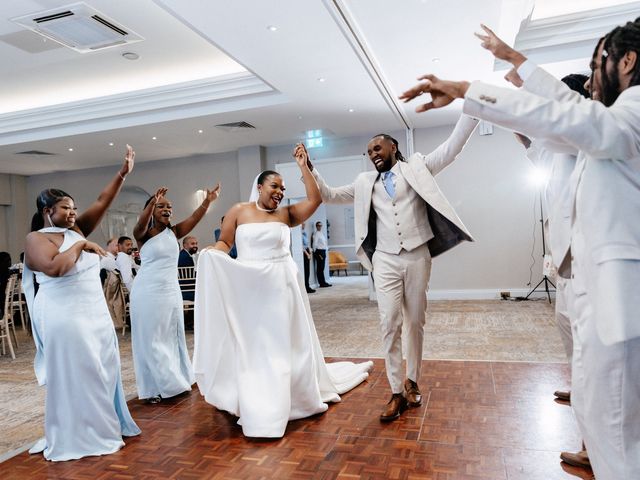 Brian and Shami's Wedding in Milton Keynes, Buckinghamshire 45