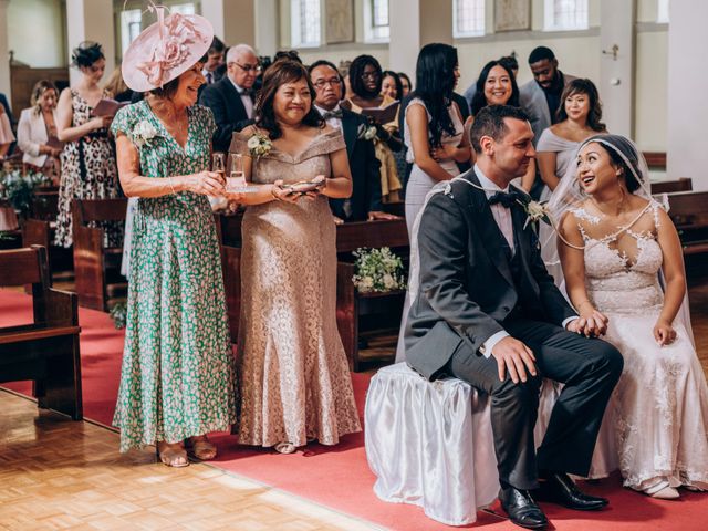 James and Larah&apos;s Wedding in St Albans, Hertfordshire 29