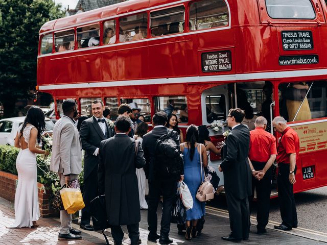 James and Larah&apos;s Wedding in St Albans, Hertfordshire 38