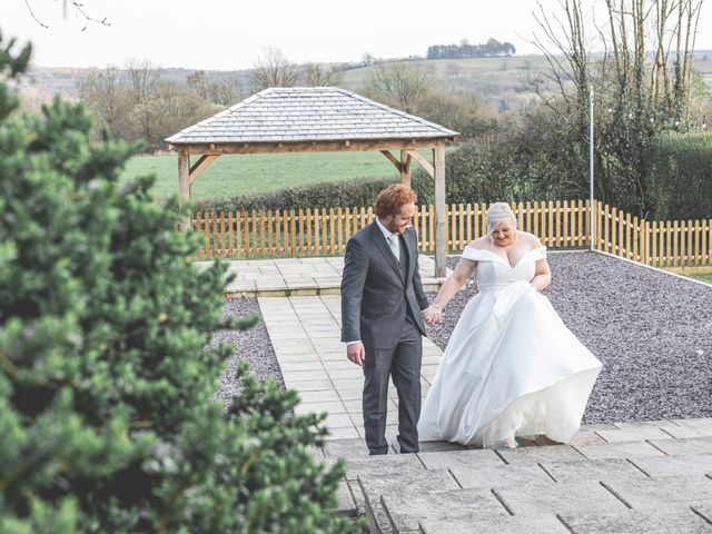 Richard and Kath&apos;s Wedding in Llandeilo, Carmarthenshire 34