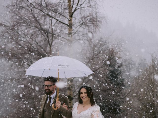 Steph and Jack&apos;s Wedding in Peebles, Lothian &amp; Borders 88