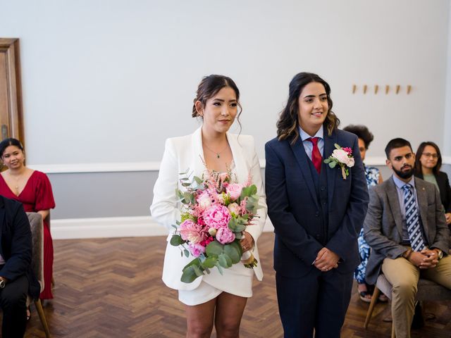 Andrea and Anzal&apos;s Wedding in Islington, North London 54