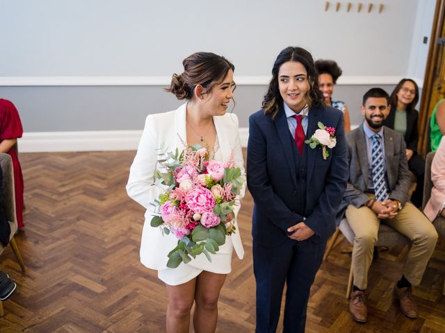 Andrea and Anzal&apos;s Wedding in Islington, North London 63