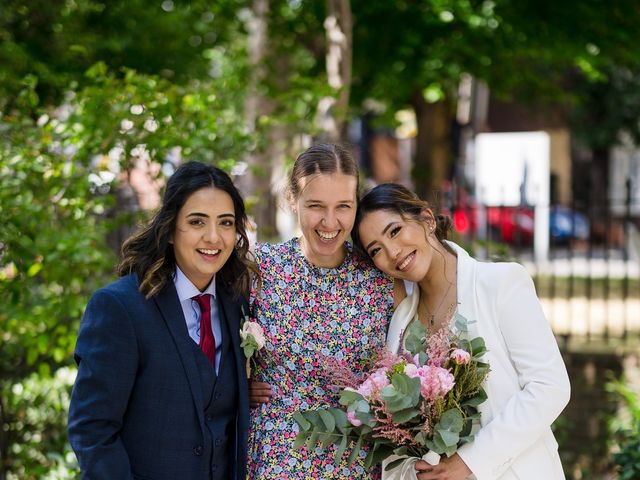 Andrea and Anzal&apos;s Wedding in Islington, North London 227