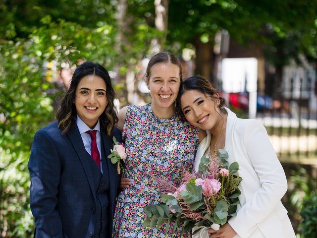 Andrea and Anzal&apos;s Wedding in Islington, North London 228