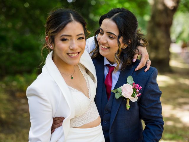 Andrea and Anzal&apos;s Wedding in Islington, North London 266