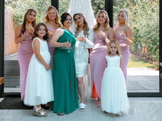 Eleni and Rytis's Wedding in Surrey Hills, Surrey 8
