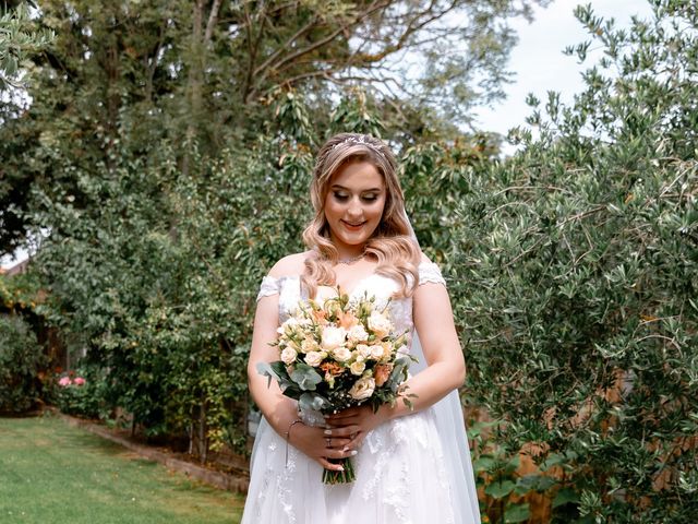 Eleni and Rytis's Wedding in Surrey Hills, Surrey 10