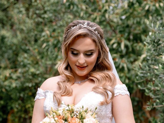 Eleni and Rytis's Wedding in Surrey Hills, Surrey 11