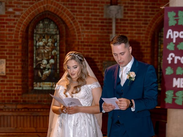 Eleni and Rytis's Wedding in Surrey Hills, Surrey 12