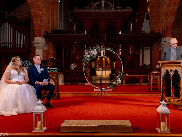 Eleni and Rytis's Wedding in Surrey Hills, Surrey 14