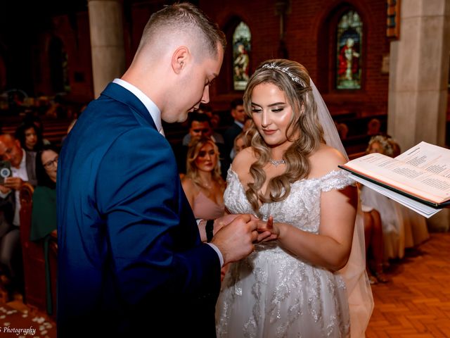 Eleni and Rytis's Wedding in Surrey Hills, Surrey 17